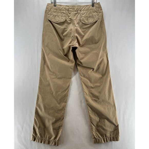 GAP The Surplus Pants Mens 32 x 32 Twill Chino Straight Leg Cotton Khaki Beige - Picture 2 of 10